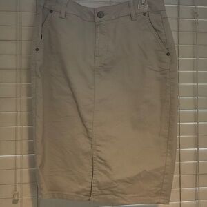 Kenar Women's Tan Pencil Skirt